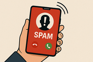 cara menghentikan spam telepon