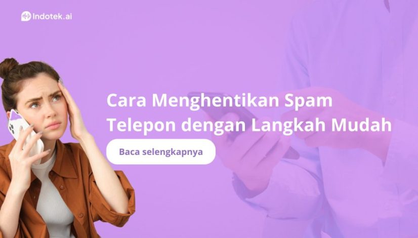 cara menghentikan spam telepon